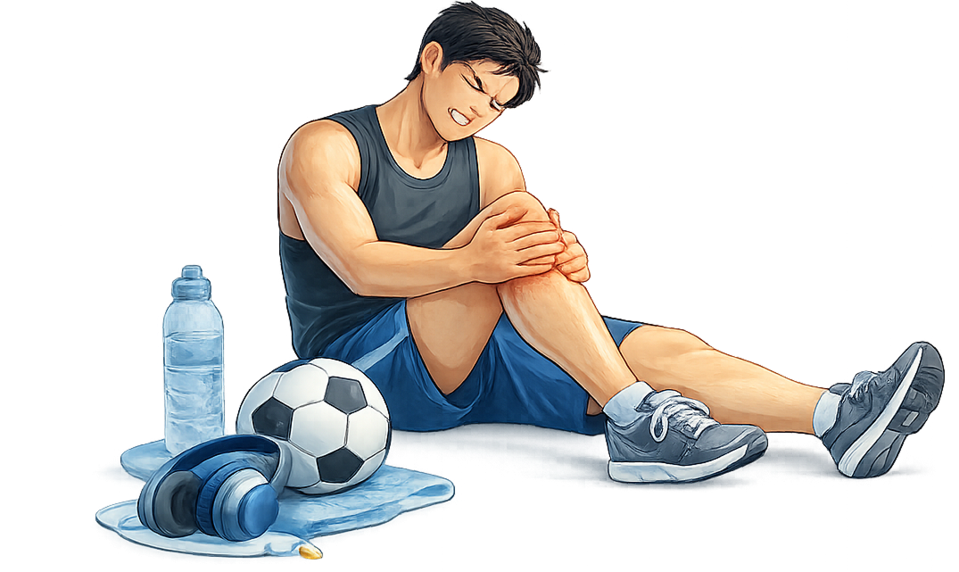 Athlete with sports injury — when to see a specialist